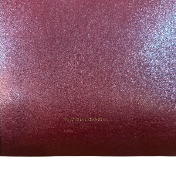 Mansur Gavriel Authentic Candy Hobo Shoulder Bag Leather Pomegranate - Picture 7 of 9